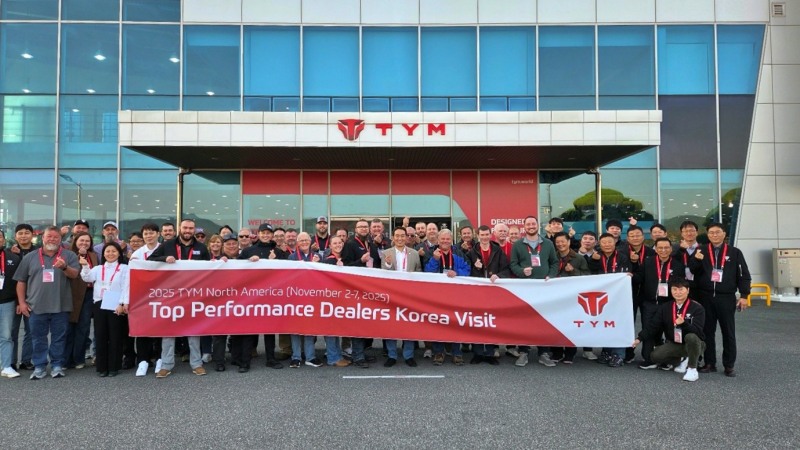 TYM, ‘2025 북미 우수 딜러 초청 행사’ 성료… 북미 파트너십 강화 / 사진제공=TYM