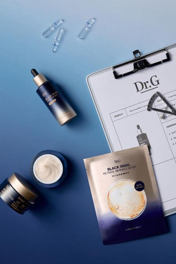 닥터지 블랙 스네일 라인 크림, 앰플, 마스크 제품 (출처=고운세상코스메틱)