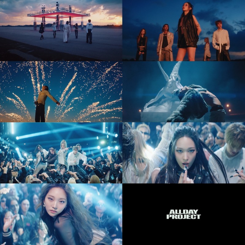 ALLDAY PROJECT, 새 디지털 싱글 'ONE MORE TIME' 뮤비 티저 공개…자유롭고 에너제틱한 모습