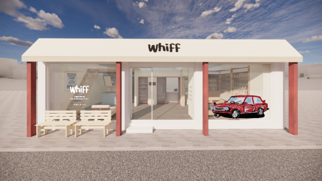 위프(Whiff)가 오는 11월 17일부터 23일까지 서울 성수동에서 첫 오프라인 팝업스토어 ‘Whiff House – 향기와 공기가 머무는 집’을 연다.