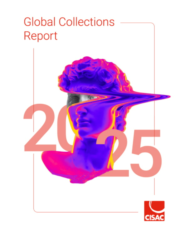▲ CISAC ‘GlobalCollectionsReport 2025’ 표지. (사진제공=음저협)