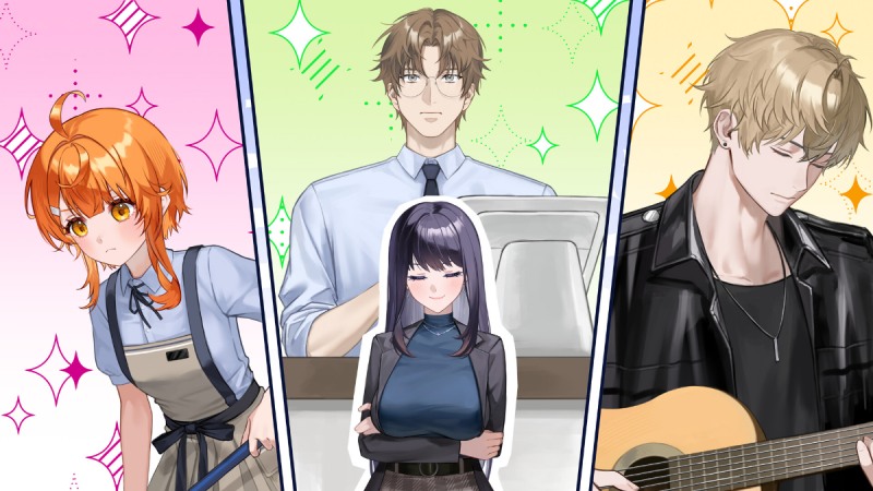 동명 웹툰을 바탕으로 제작된 비주얼 노벨 게임이다(출처=스팀 페이지).