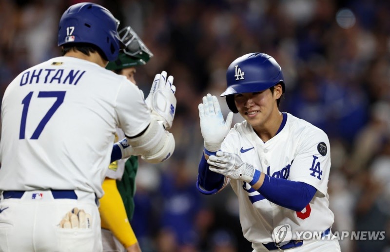 홈런 친 김혜성