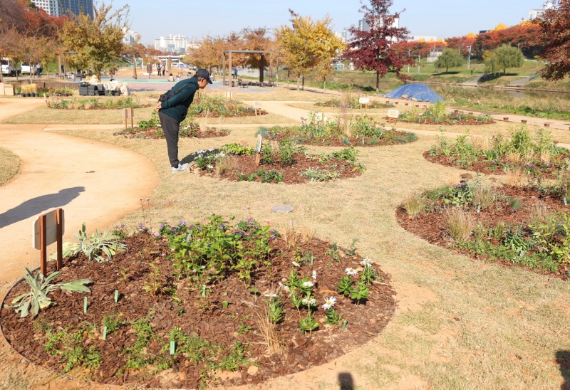 시민 손으로 만든 ‘안양천 시민참여정원