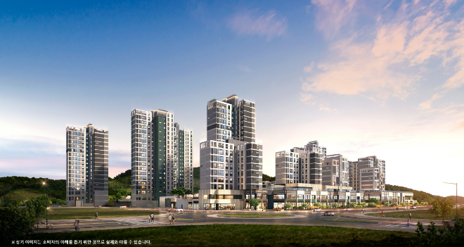 '엘리프 세종 스마트시티' 투시도 / 사진 = 계룡건설