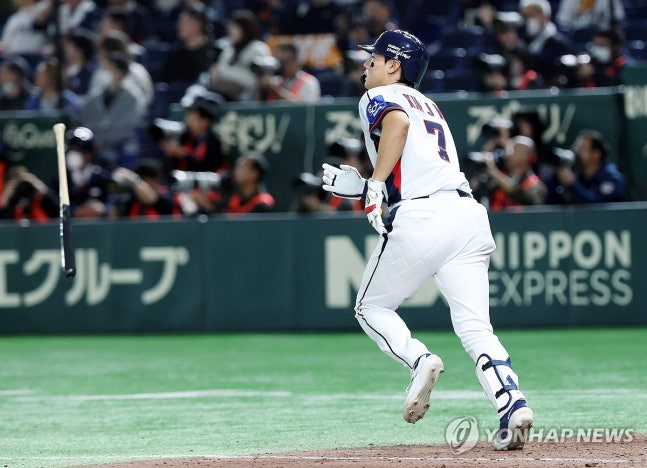 김주원, 9회말 극적인 동점 솔로포 / 사진=연합뉴스