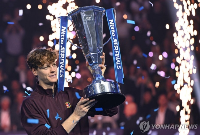 우승 신네르 / 사진=연합뉴스