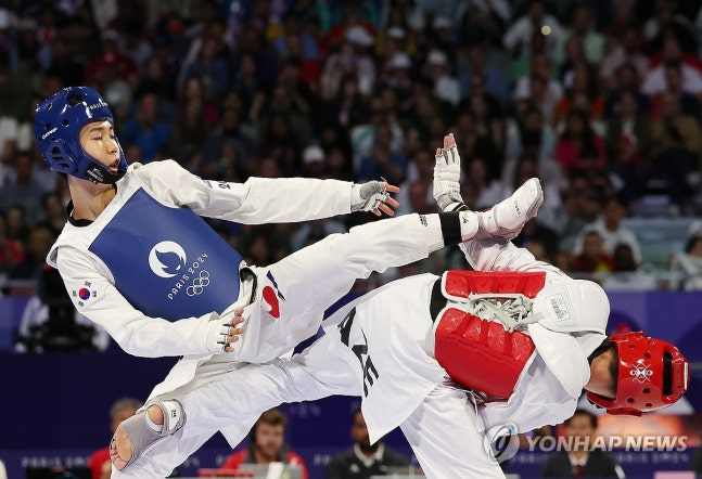 경기 펼치는 박태준 / 사진=연합뉴스