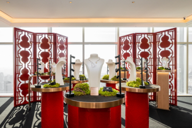 키린 2025 파인 주얼리 컬렉션 전경(사진 제공: 키린(Qeelin))