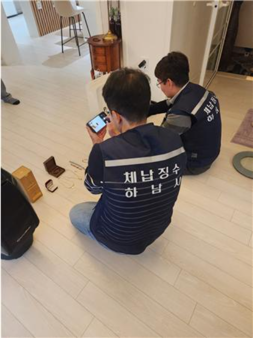 체납 징수율 제고 위해 전국 체납자 찾아 특별징수활동