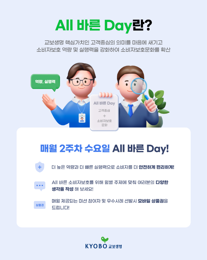 교보생명, ‘고객의 소리’ 기반 경영 체계 공신력 입증