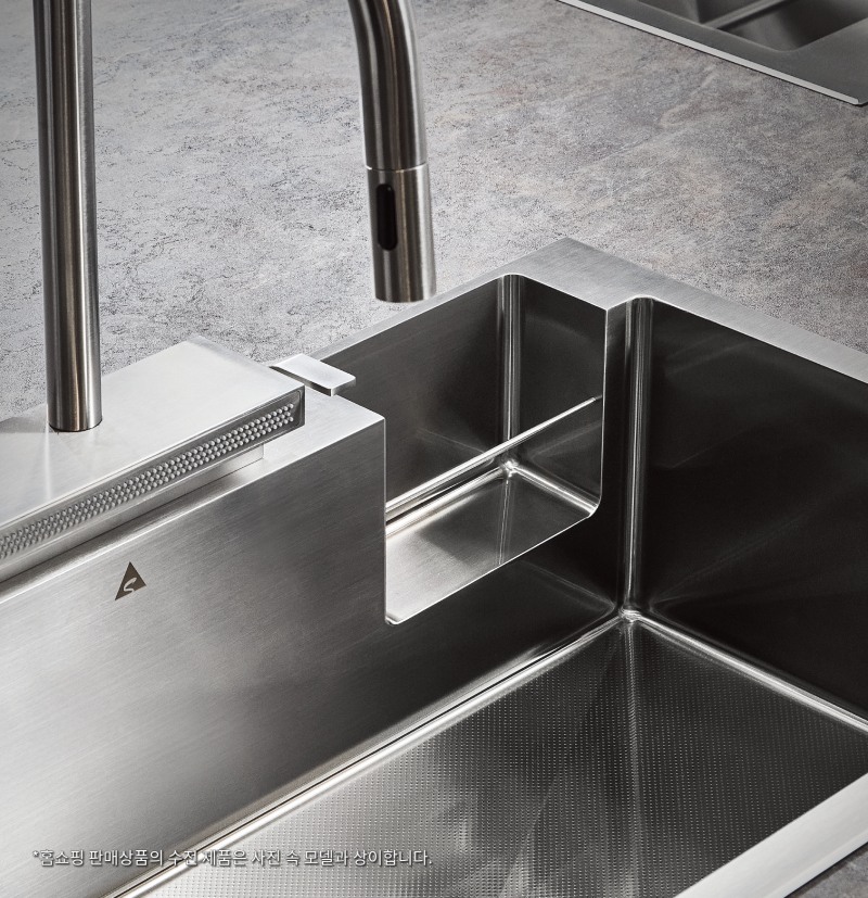 아티잔 포켓엠보 사각싱크볼 ‘PEDU858’ 모델의 모습