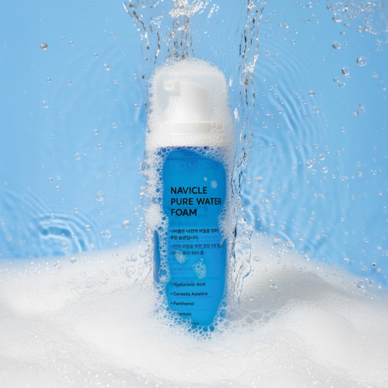 나비클, 저자극 클렌저 ’나비클 퓨어 워터 폼’ 출시