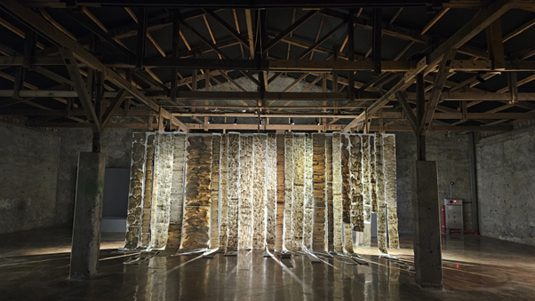 태평염전 ‘개펄의 속삭임’ 전시 작품 ‘Mud Drawing’, 전희경 作