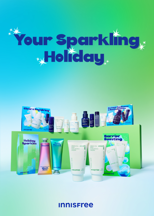 이니스프리, ‘YOUR SPARKLING HOLIDAY’ 에디션 출시