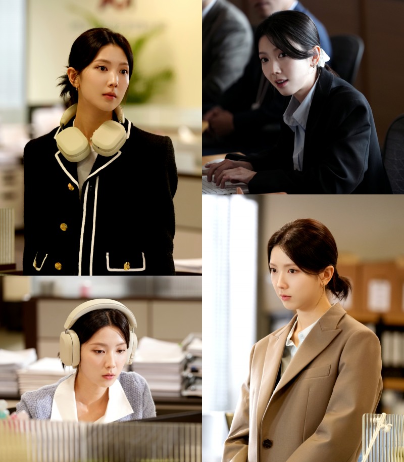 ‘김 부장 이야기’ 하서윤, 막내 사원 매력 살리는 스타일링…‘패션 보는 재미까지’