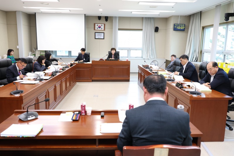 용인특례시의회 문화복지위원회 행정사무감사