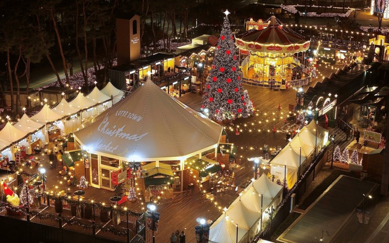 롯데호텔앤리조트, ‘롯데타운 크리스마스 마켓’에서 F&B 부스 운영