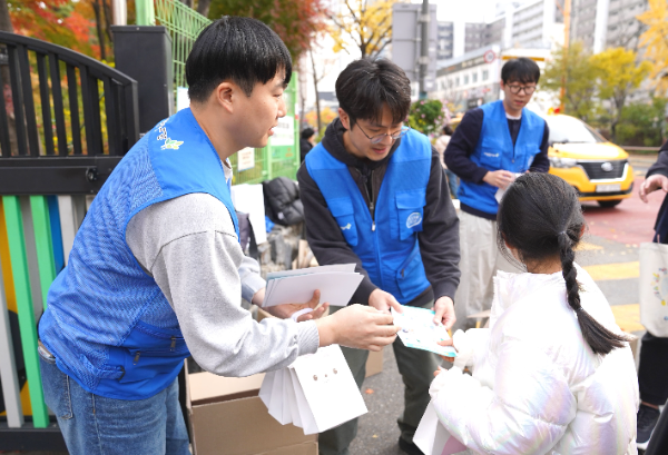 깨끗한나라가 행정안전부와 함께 ‘어린이 약취·유인 예방 캠페인’을 진행했다. (사진 제공=깨끗한나라)