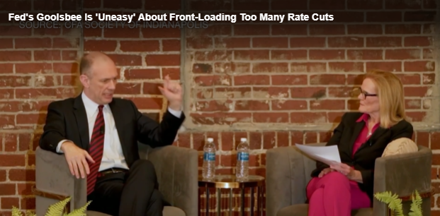 (상보) 연준 굴스비 "과한 선제 금리인하 불편"