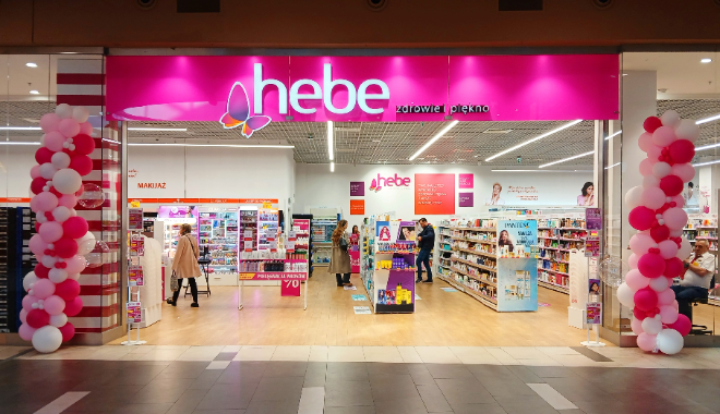 ▲폴란드의 대표적 헬스&뷰티 전문 스토어 HEBE(헤베)