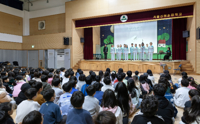 코웨이(대표 서장원)의 '물빛소리 합창단'이 지역사회와 함께하는 장애 인식 개선 캠페인을 진행했다고 20일 밝혔다. ⓒ 코웨이