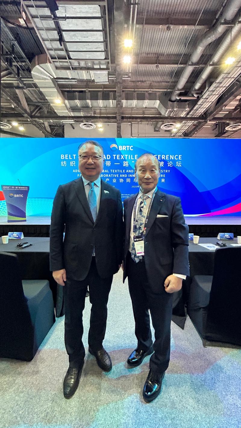 최병오 섬산련 회장, 중국방직공업연합회장 면담