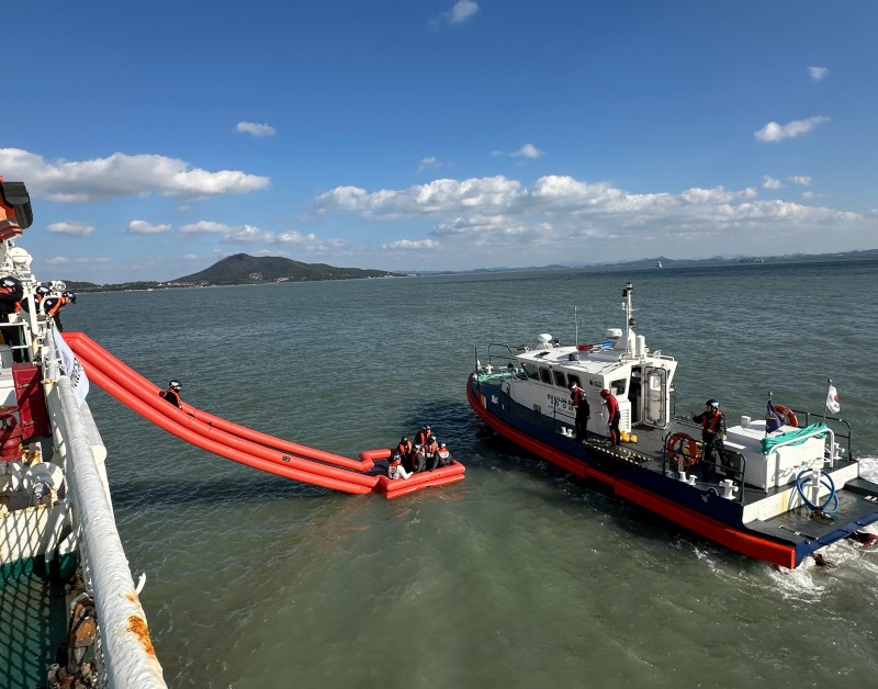 25년 5차 수난대비기본훈련 (사진제공=서해지방해양경찰)