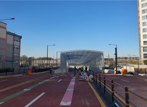 삼성당취락~능곡삼거리 삼성지하차도 도로확장공사