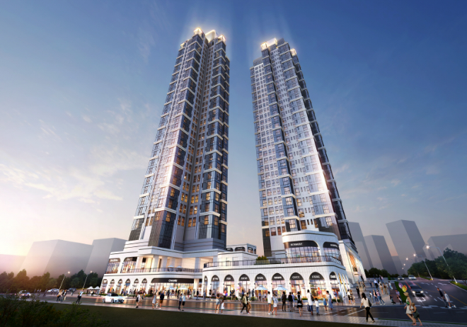 '헤링턴 스퀘어 과천' 예상 조감도 / 사진 = 효성중공업