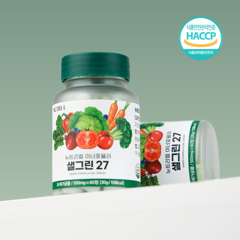 에이비그라운드, 27종 과채·고식이섬유·17종 유산균 올인원 ‘뉴트리엘 이너포뮬러 샐그린 27’ 출시