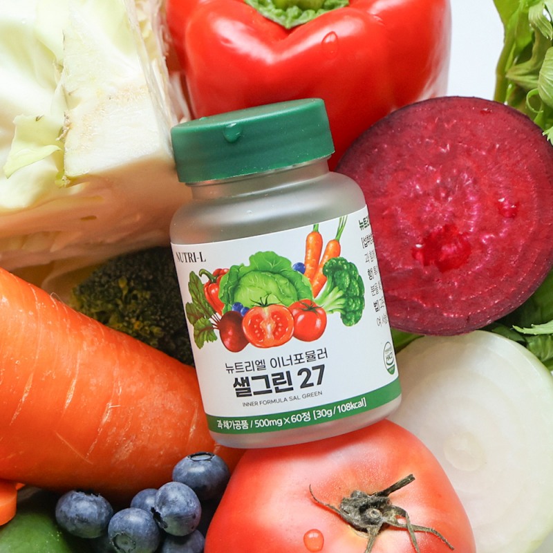 에이비그라운드, 27종 과채·고식이섬유·17종 유산균 올인원 ‘뉴트리엘 이너포뮬러 샐그린 27’ 출시