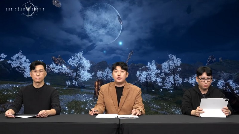 '더 스타라이트'의 두 번째 개발자 라이브가 진행됐다(출처=공식 영상 캡처).