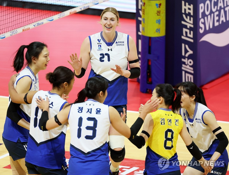 현대건설 선수들 / 사진=연합뉴스