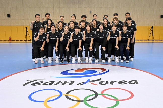여자 핸드볼 국가대표 선수단 / 사진=대한핸드볼협회 제공. 연합뉴스
