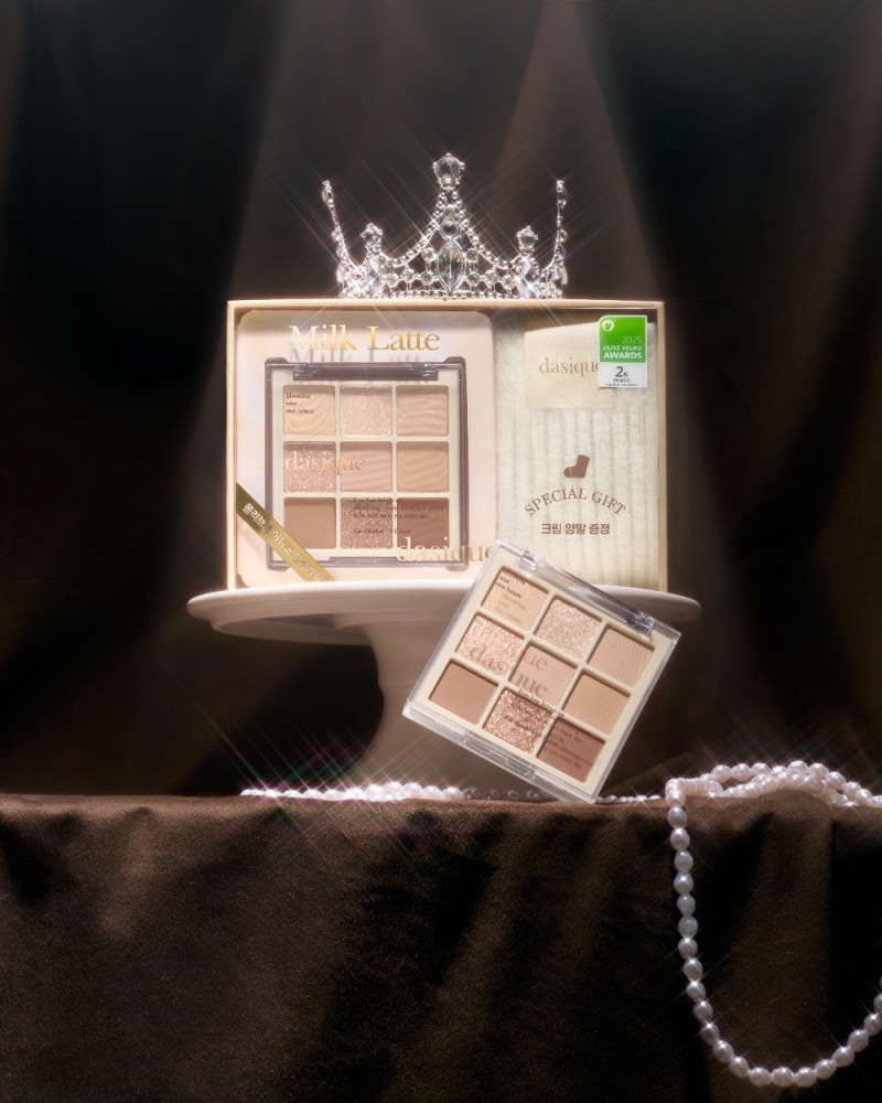 데이지크, 밀크라떼 섀도우 팔레트 4년 연속 ‘올리브영 어워즈’ 수상