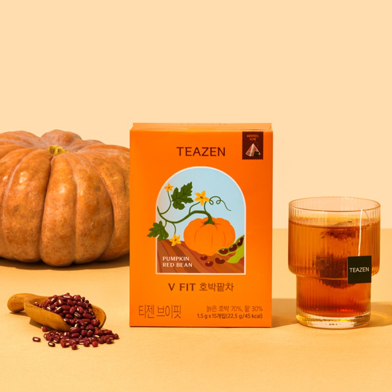 티젠, V라인 FIT하게 관리하는 '브이핏 호박팥차' 출시