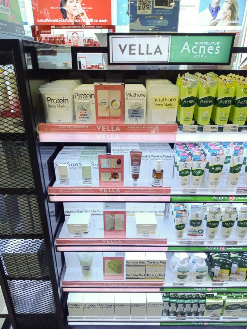 ▲ 이브앤보이(EVEANDBOY) 매장에 입점한 벨라(VELLA) 브랜드.