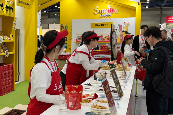 스미후루코리아, 카페쇼 통해 3만명 고객과 만났다…부스 운영 성료