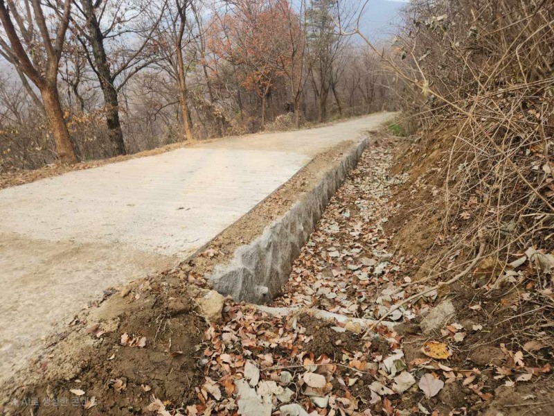 모현읍 왕산리 태교숲길 정비 완료