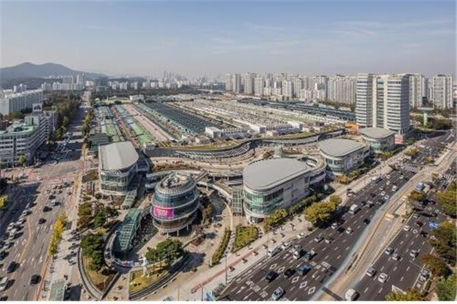 가락시장 전경
