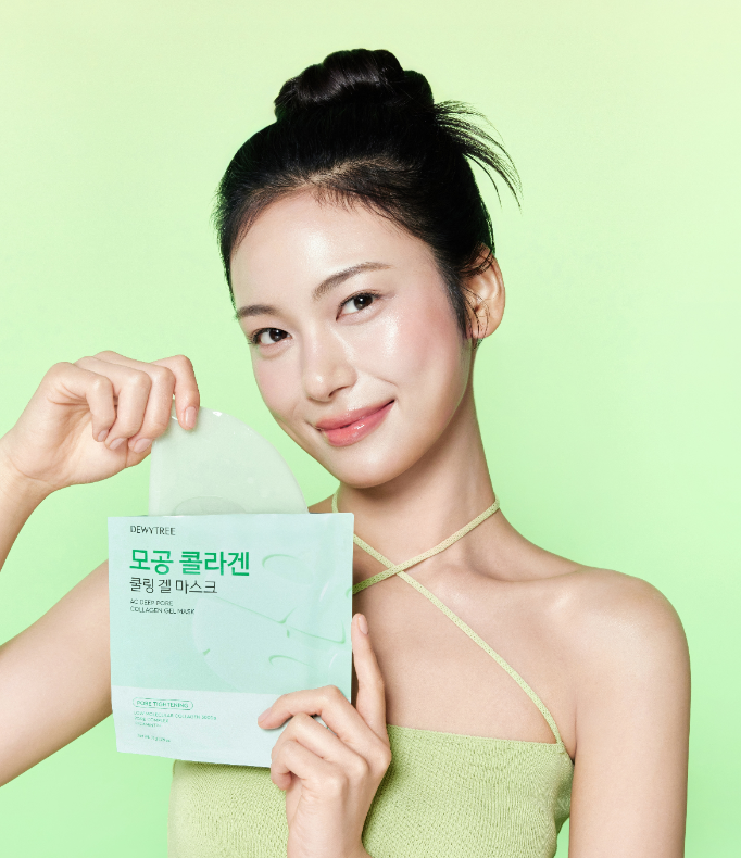 듀이트리가 대표 제품인 AC 딥 콜라겐 겔 마스크 2종을 전국 아트박스 매장에 입점시키며 오프라인 판매 채널 확대에 나섰다 (이미지 제공=듀이트리)