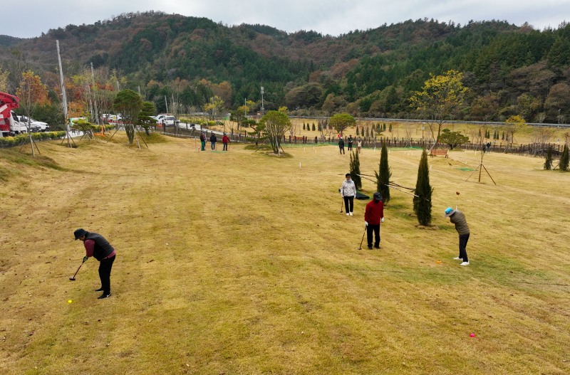 지난 15일, 2025 보성 파크골프 축제 한마당 (사진제공=보성군)