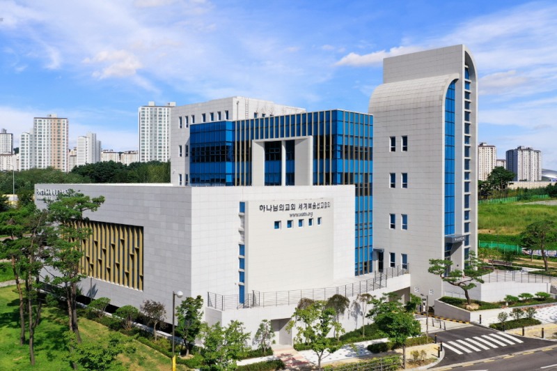 경기도 수원특례시 권선구 금곡동에 위치한 '수원호매실 하나님의 교회'