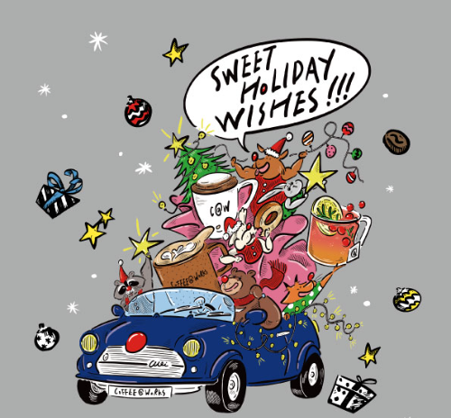 SPC그룹이 운영하는 커피 브랜드 커피앳웍스가 크리스마스와 연말 시즌을 맞아 한정판 ‘스윗 홀리데이 블렌드(SWEET HOLIDAY BLEND)’ 를 출시했다고 28일 밝혔다. / 사진 = SPC