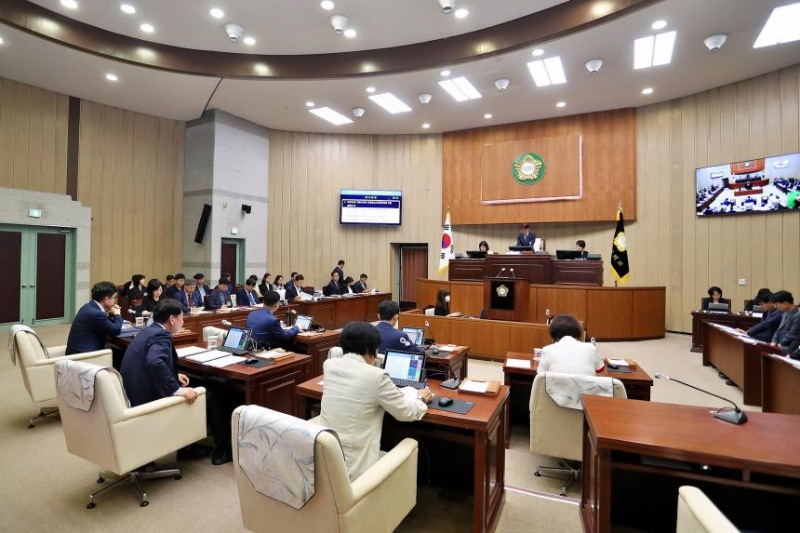 제316회 제2차 정례회 개회 (의왕시의회 제공)