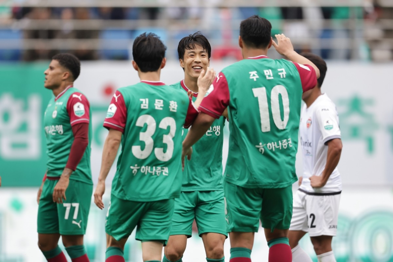 대전하나시티즌, 김천 3-0 완파…2003년 이후 최고 성적 2위로 ACLE 진출