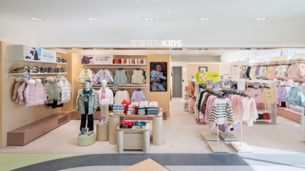 신성통상 탑텐키즈 신세계사이먼 여주 프리미엄 아울렛 매장