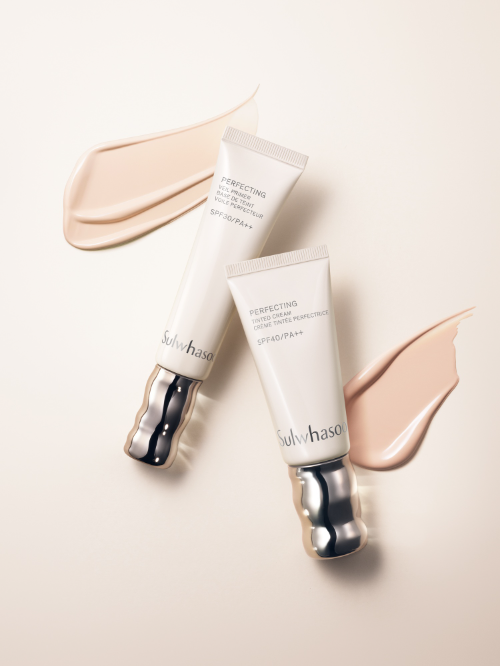 설화수, ‘퍼펙팅 베일 프라이머’·‘퍼펙팅 틴티드 크림’ 신제품 공개 (이미지 제공=설화수)