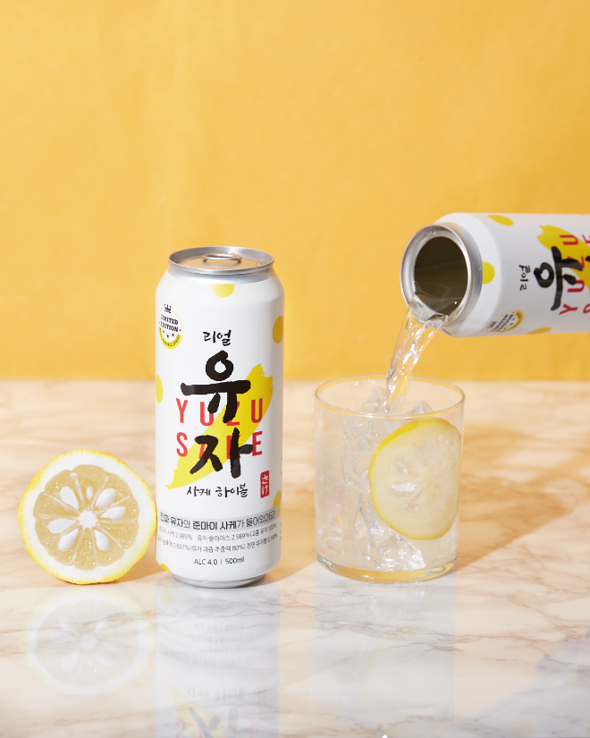 카브루(KABREW)의 ‘리얼 유자 사케 하이볼’ (이미지 출처: 카브루)